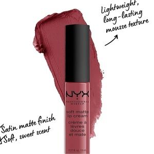 NYX PRO Soft Matte Lip Cream, Lightweight Liquid Lipstick in Budapest NEW​​